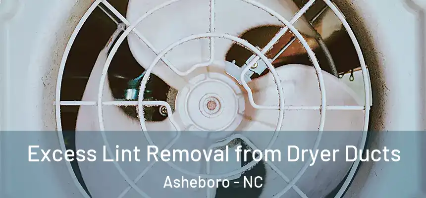  Excess Lint Removal from Dryer Ducts Asheboro - NC